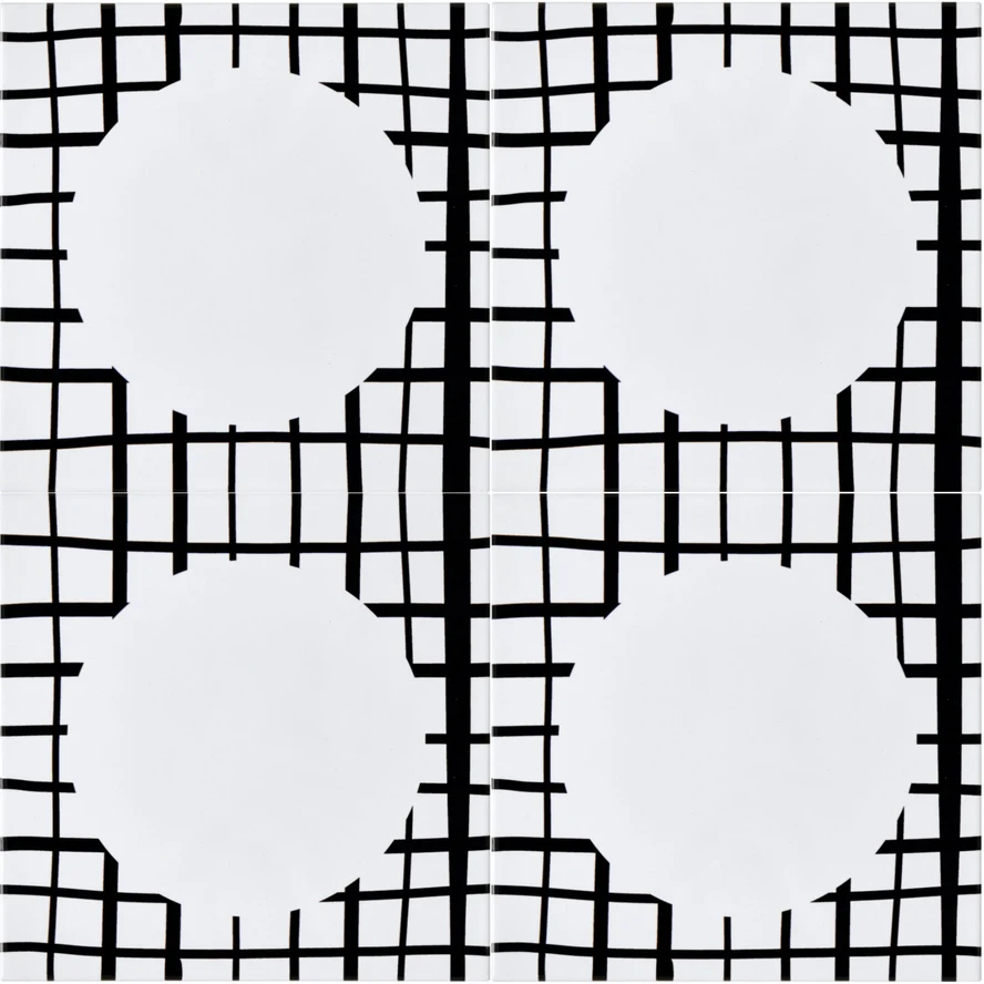 Керамическая плитка, 200х200, GRAPHICA: Решетка. Цена за набор 4 шт. (0,16 кв.м)